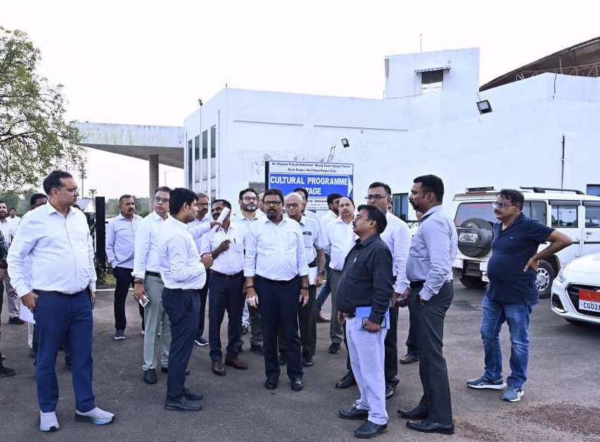 प्रधानमंत्री श्री नरेन्द्र मोदी के छत्तीसगढ़ प्रवास को लेकर तैयारियां शुरू प्रधानमंत्री श्री नरेन्द्र मोदी के छत्तीसगढ़ प्रवास को लेकर तैयारियां शुरू