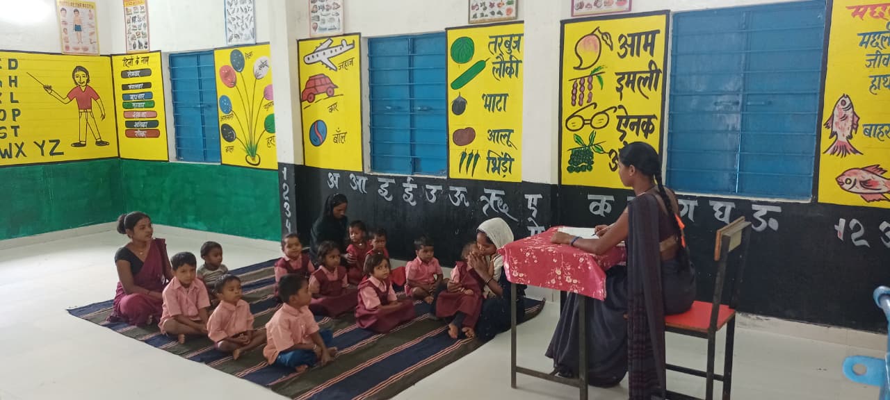 मनरेगा से साकार हुआ सपनों का आंगनबाड़ी केंद्र मनरेगा से साकार हुआ सपनों का आंगनबाड़ी केंद्र