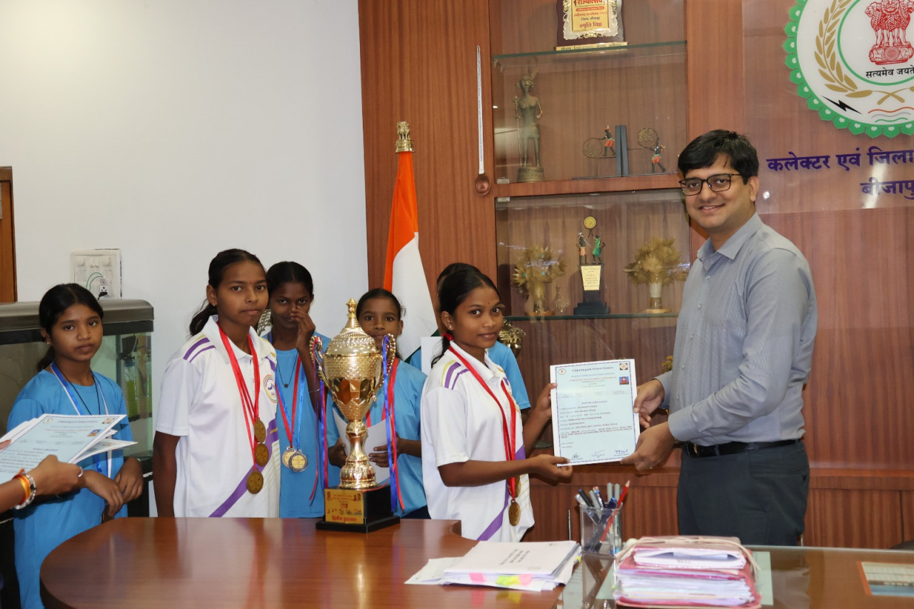 बीजापुर के खिलाड़ियों ने राज्य स्तरीय प्रतियोगिता में रौशन किया नाम बीजापुर के खिलाड़ियों ने राज्य स्तरीय प्रतियोगिता में रौशन किया नाम