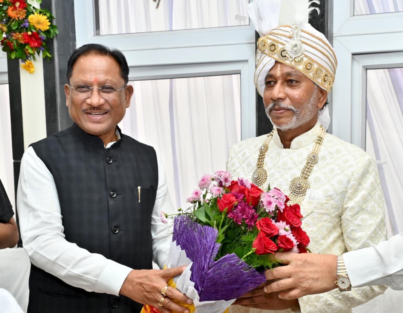 मुख्यमंत्री श्री साय, गुरु खुशवंत साहेब के गृहप्रवेश कार्यक्रम में हुए शामिल मुख्यमंत्री श्री साय, गुरु खुशवंत साहेब के गृहप्रवेश कार्यक्रम में हुए शामिल