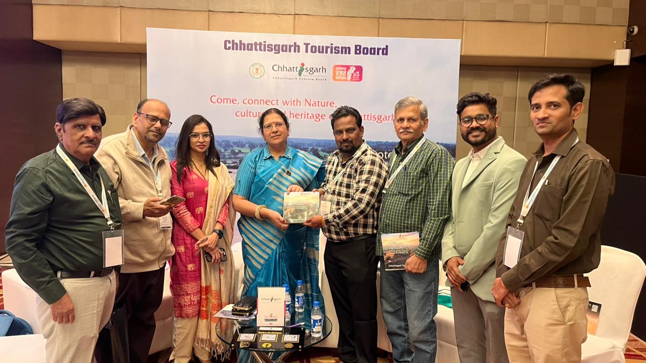 छत्तीसगढ़ पर्यटन का शानदार प्रचार ट्रैवल ट्रेड जर्नल (TTJ )पुणे 2026 में, ट्रैवल एजेंट्स ने दिखाई गहरी रुचि छत्तीसगढ़ पर्यटन का शानदार प्रचार ट्रैवल ट्रेड जर्नल (TTJ )पुणे 2026 में, ट्रैवल एजेंट्स ने दिखाई गहरी रुचि