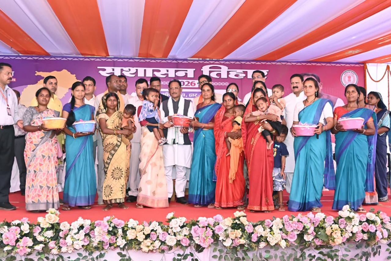 जनता की सेवा ही हमारा कर्तव्यए सुशासन तिहार जनविश्वास का माध्यम रू मुख्यमंत्री श्री विष्णु देव साय