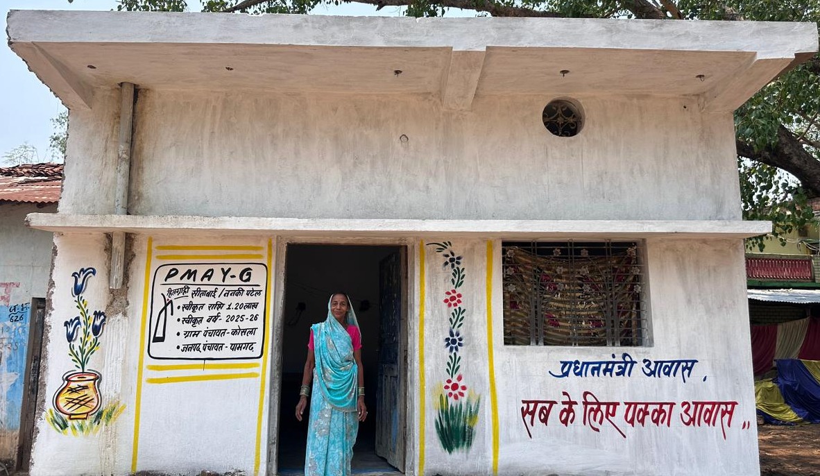 प्रधानमंत्री आवास योजना से सीताबाई के जीवन में आई खुशियों की नई रोशनी