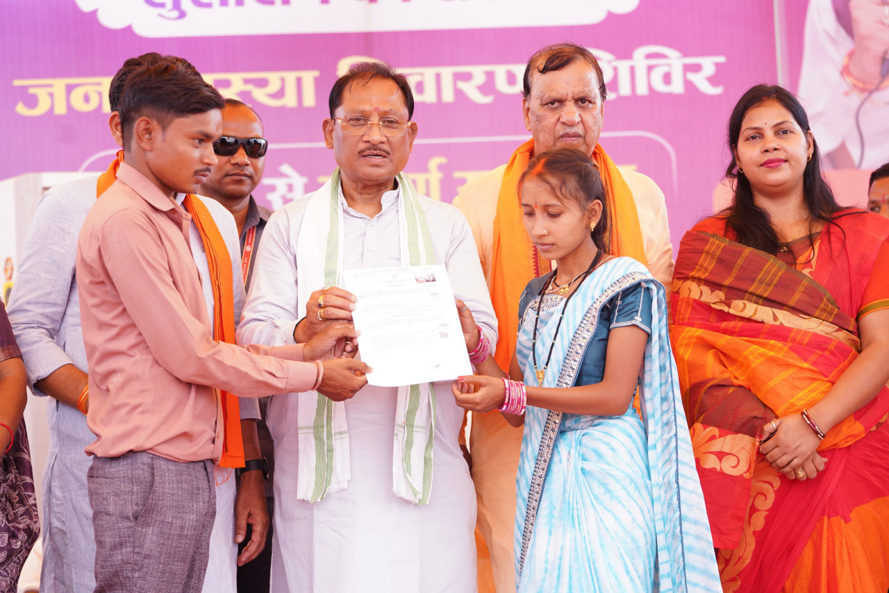 सुशासन तिहार में मुख्यमंत्री श्री विष्णु देव साय ने करहीबाजार को दी विकास कार्यों की बड़ी सौगात