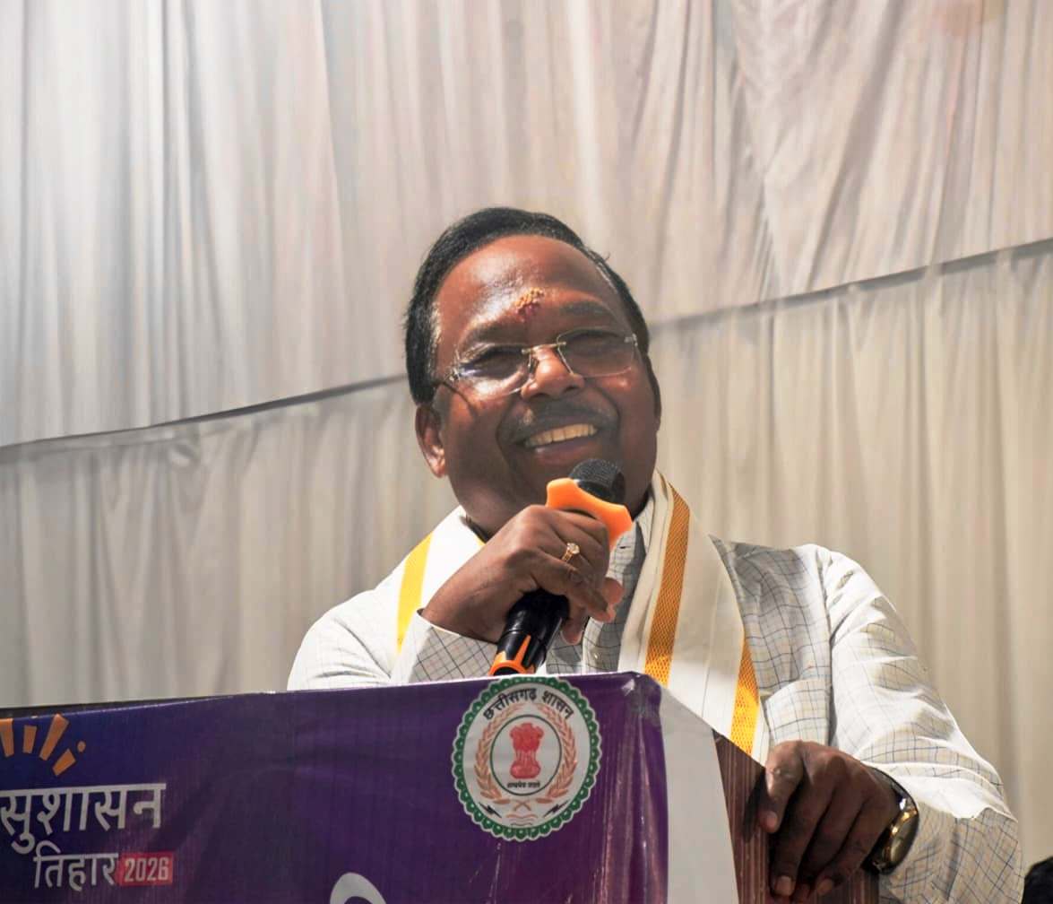 सुशासन तिहार : सुशासन के संकल्प से साकार हो रहे आमजनों के सपनें: मंत्री श्री नेताम सुशासन तिहार : सुशासन के संकल्प से साकार हो रहे आमजनों के सपनें: मंत्री श्री नेताम