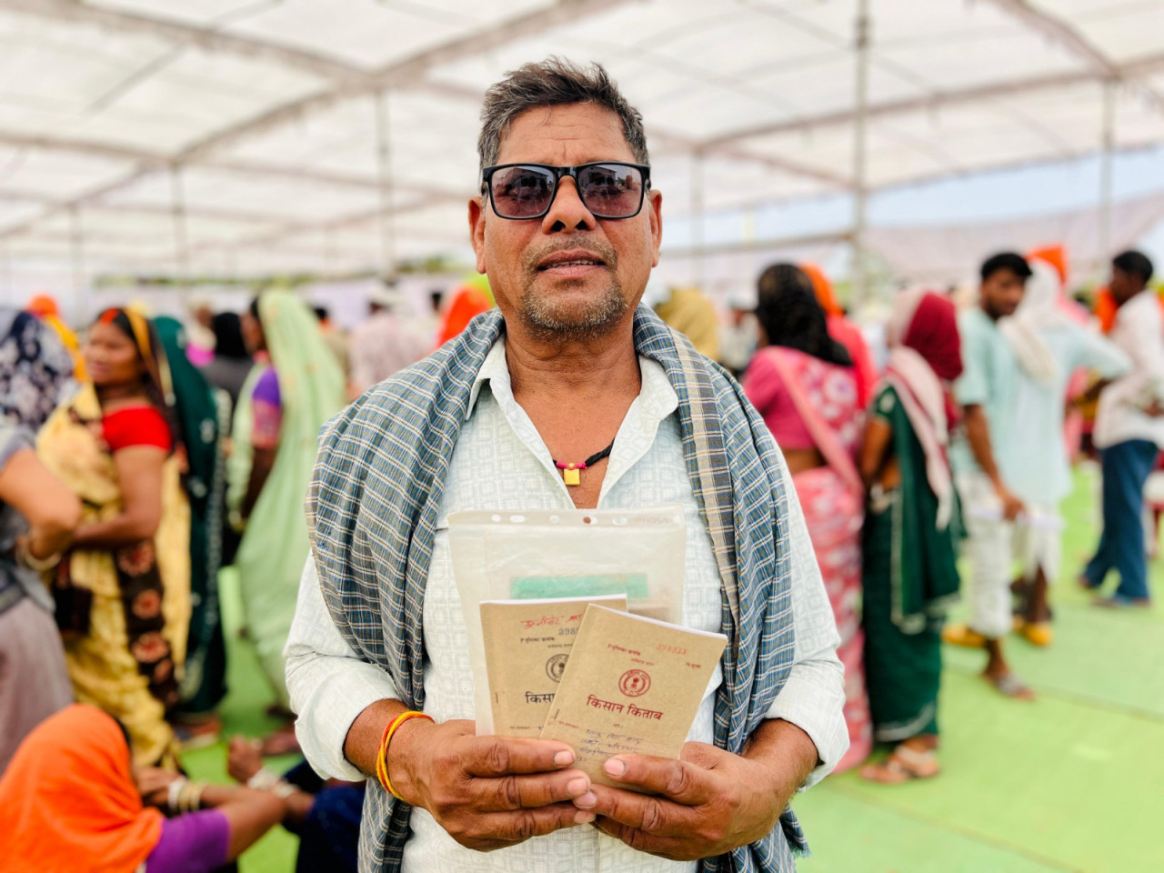ग्रामीणों तक पहुंची शासन की सेवाएं, किसान को मिला त्वरित समाधान