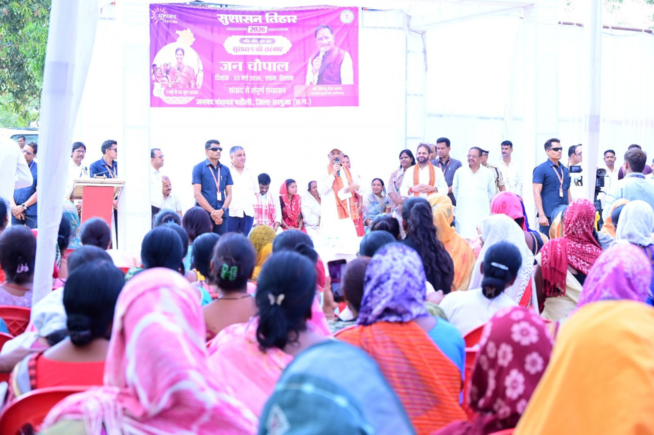 सीएम साय का ‘सुशासन मॉडल’ जमीन पर: घोषणा के बाद तुरंत अमल, सरगुजा के गांवों को मिली बड़ी विकास सौगात