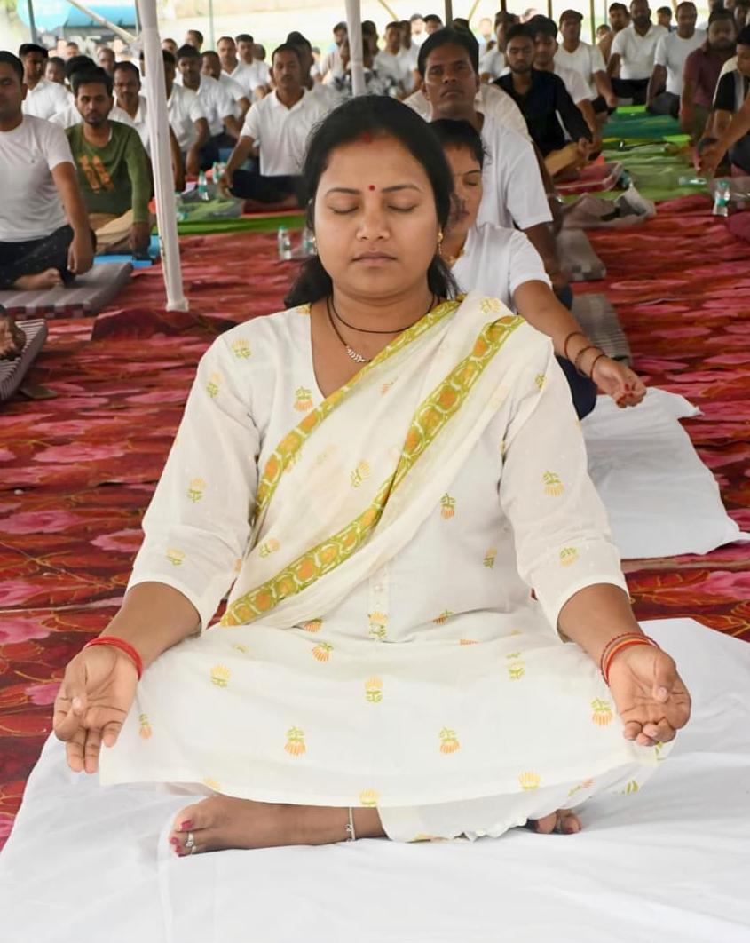 योग से स्वस्थ जीवन और सशक्त समाज का निर्माण संभव : मंत्री श्रीमती लक्ष्मी राजवाड़े