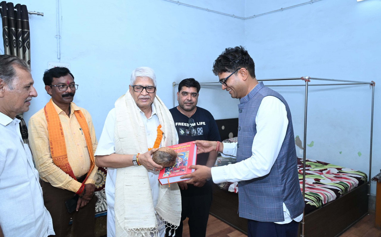 सेवा, सुशासन और जनकल्याण के 12 वर्ष: वित्त मंत्री श्री ओ.पी. चौधरी ने प्रबुद्धजनों से किया संवाद