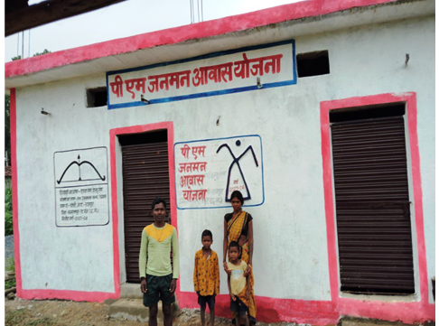 पीएम जनमन आवास योजना से पीव्हीटीजी परिवारों को मिल रहा सुरक्षित आवास