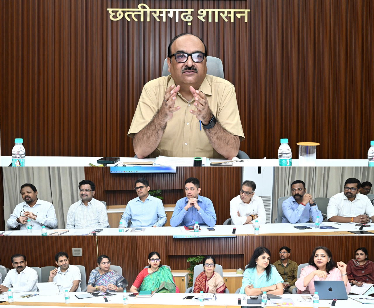 मुख्य सचिव ने सचिवों की ली उच्च स्तरीय बैठक मुख्य सचिव ने सचिवों की ली उच्च स्तरीय बैठक