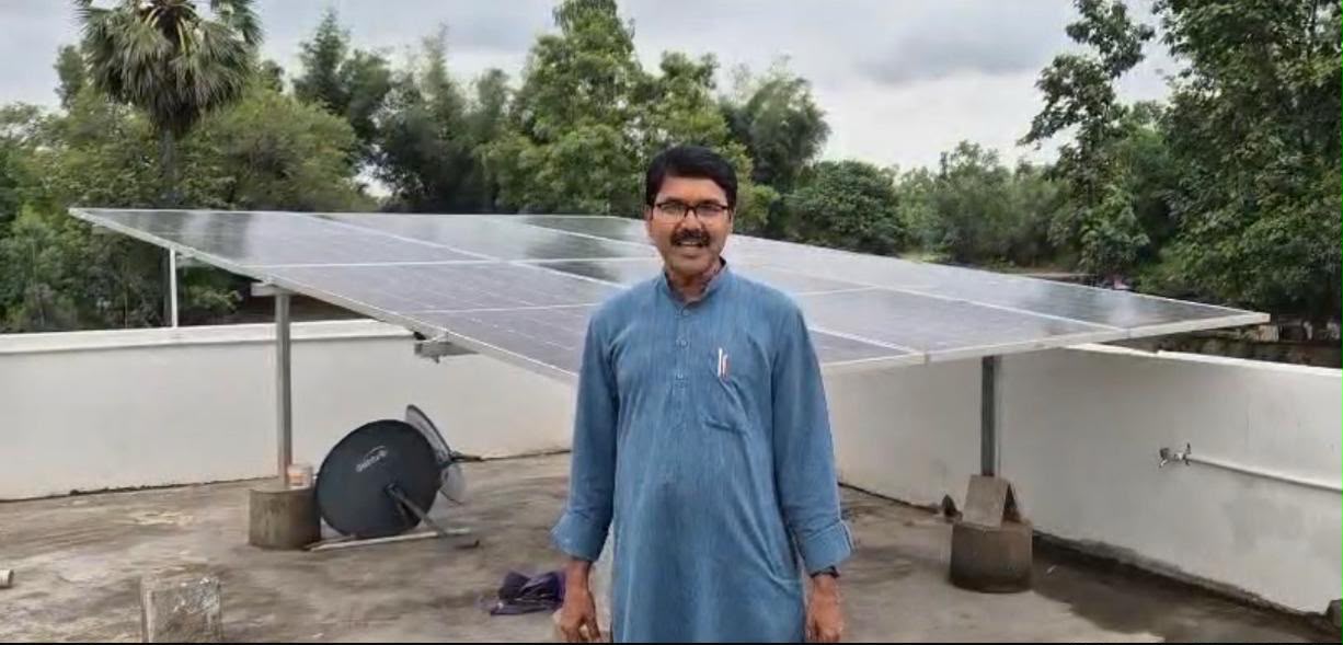 बस्तर के रघुचंद कर्रे का बिजली बिल हुआ शून्य-पीएम सूर्य घर योजना से