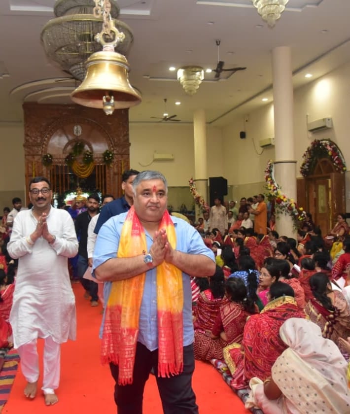माँ बनभौरी धाम में नतमस्तक हुए पर्यटन एवं संस्कृति मंत्री श्री राजेश अग्रवाल, प्रदेश की सुख-समृद्धि और खुशहाली की कामना की