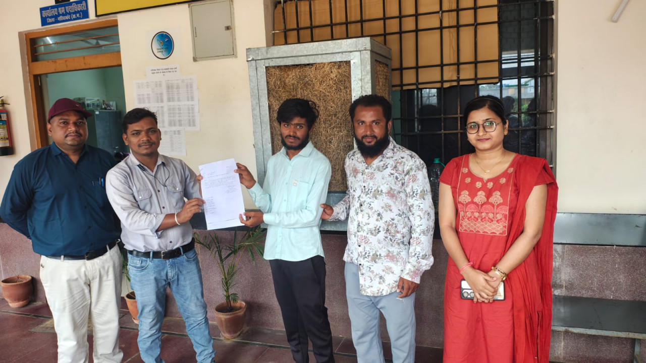 सीएम हेल्पलाईन 1076 के माध्यम से प्राप्त शिकायत पर हुई तत्काल कार्रवाई