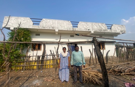 प्रधानमंत्री आवास योजना (ग्रामीण) से पूरा हुआ चंद्रकला का पक्के घर का सपना