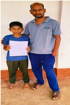 सेवा सेतु से बेटे का निवास प्रमाण पत्र घर के पास ही हुआ तैयार