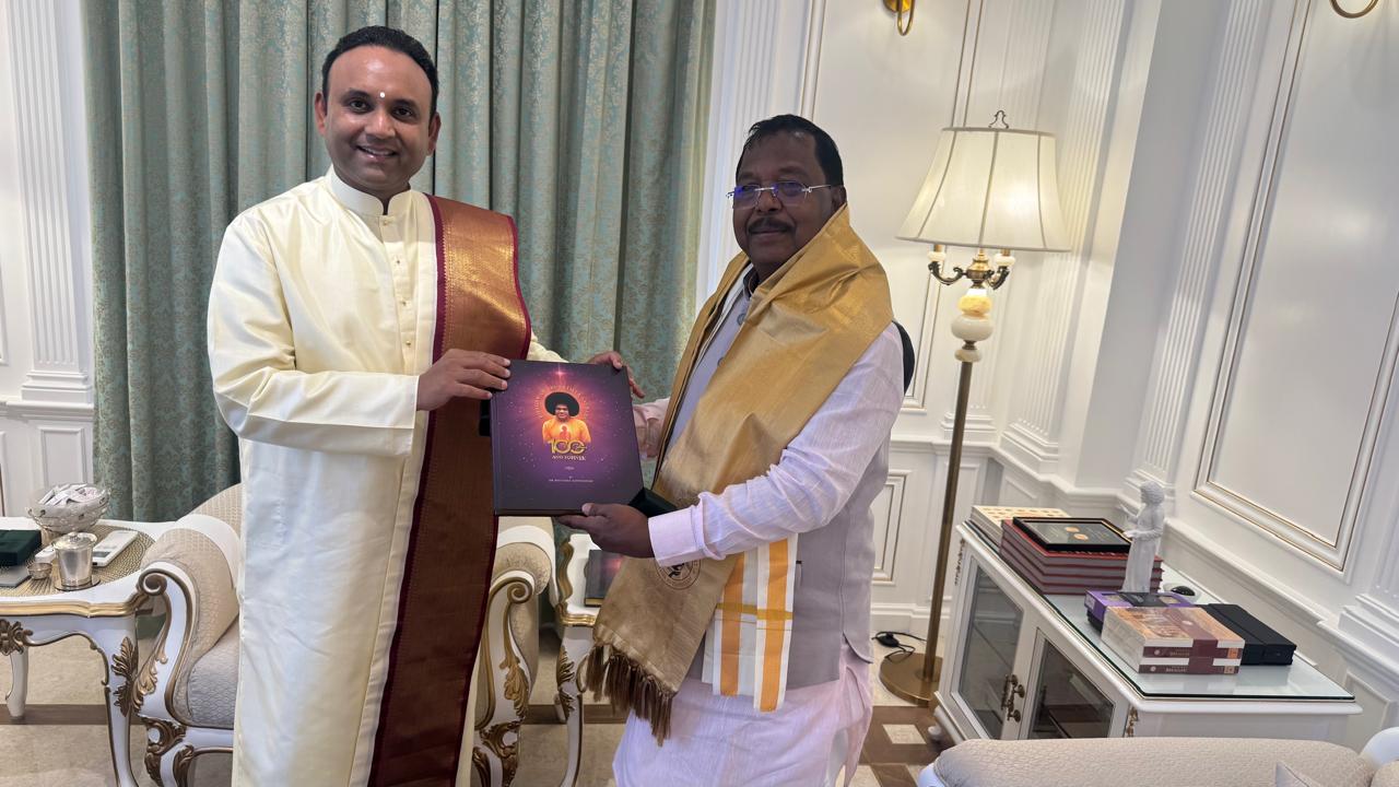 छत्तीसगढ़ के कृषि मंत्री ने श्री सत्य साई ग्राम का किया दौरा छत्तीसगढ़ के कृषि मंत्री ने श्री सत्य साई ग्राम का किया दौरा