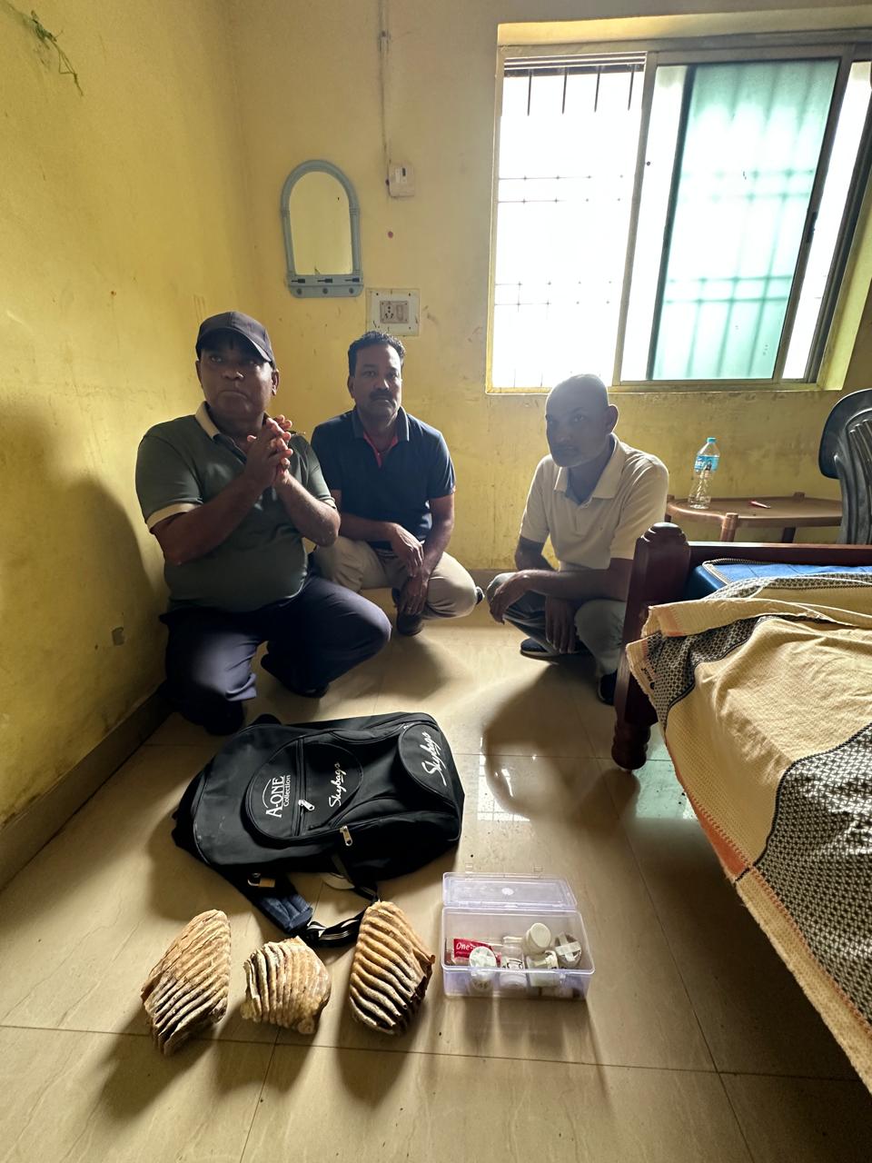 हाथी दांत तस्करी पर वन विभाग की बड़ी कार्रवाई