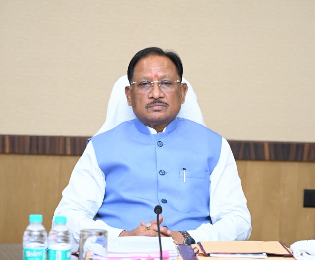 मुख्यमंत्री श्री विष्णु देव साय की अध्यक्षता में आज मंत्रालय, महानदी भवन में मंत्री परिषद की बैठक