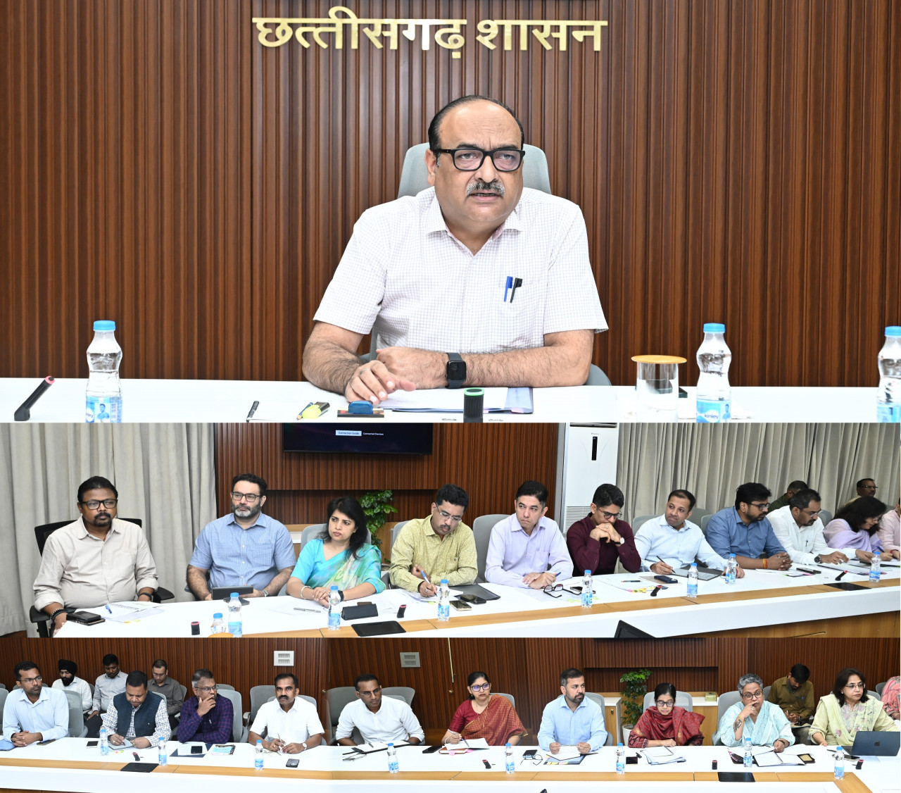 मुख्य सचिव ने विभागीय सचिवों की उच्च स्तरीय बैठक ली मुख्य सचिव ने विभागीय सचिवों की उच्च स्तरीय बैठक ली