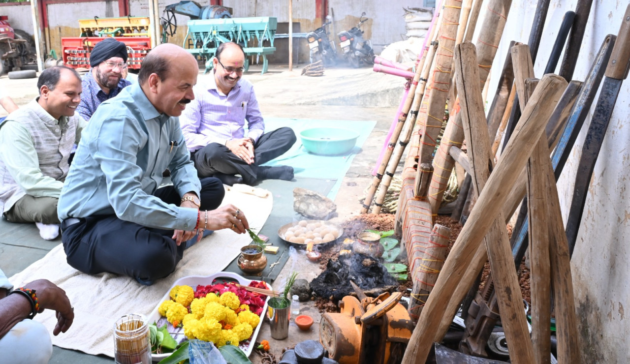 इंदिरा गांधी कृषि विश्वविद्यालय में मनाया गया “हरेली तिहार“