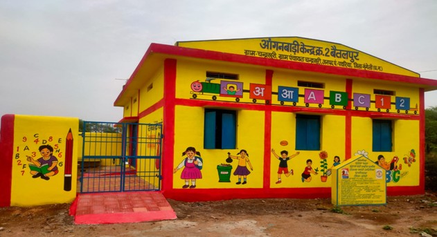 विशेष लेख : नवनिर्मित आंगनबाड़ी केंद्र से माताओं और बच्चों को मिलेगी सुविधा