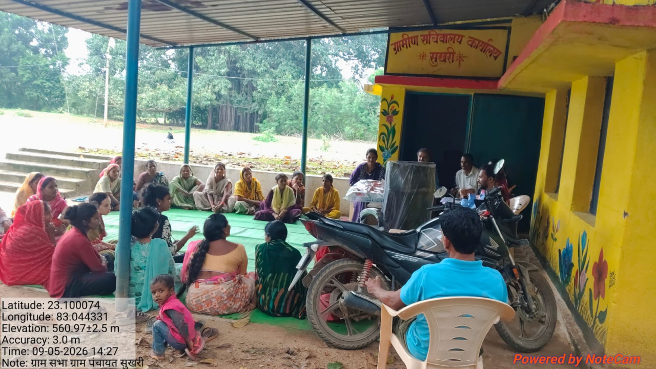 अपूर्ण आवासों को पूर्ण कराने सरगुजा जिले में लग रही ‘आवास चौपाल’