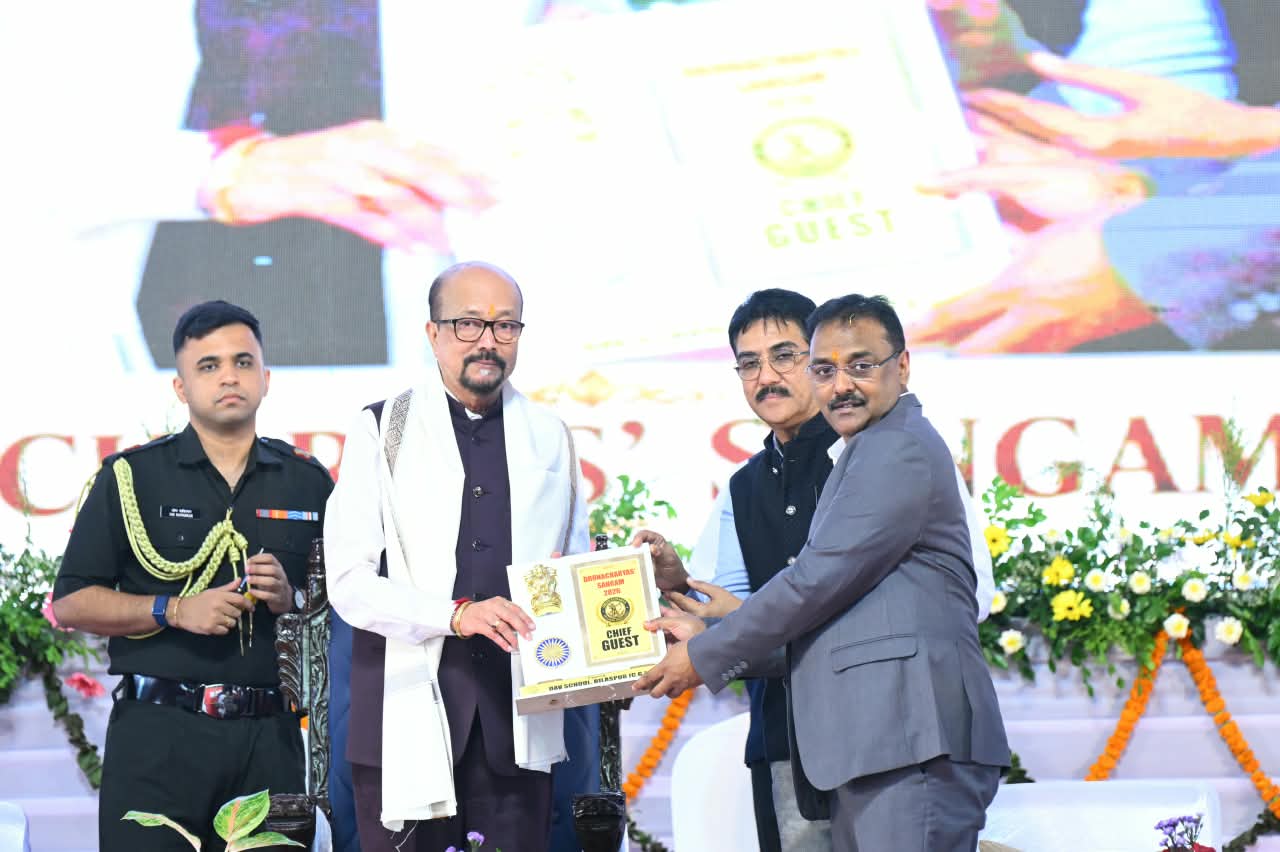 राज्यपाल श्री रमेन डेका ‘द्रोणाचार्य संगम-2026’ में हुए शामिल, कहा-समय का सदुपयोग और परिश्रम ही सफलता की कुंजी