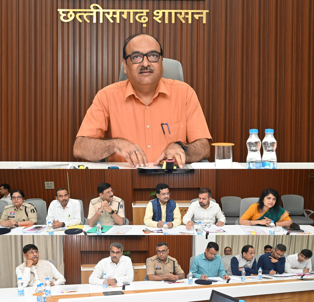 मुख्य सचिव की अध्यक्षता में रायपुर में आईटीएमएस के सुचारू संचालन को लेकर बैठक सम्पन्न हुई