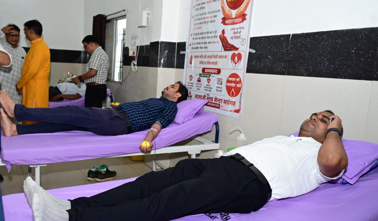 सारंगढ़-बिलाईगढ़ में ‘सेवा संकल्प’ की अनूठी मिसाल सारंगढ़-बिलाईगढ़ में ‘सेवा संकल्प’ की अनूठी मिसाल