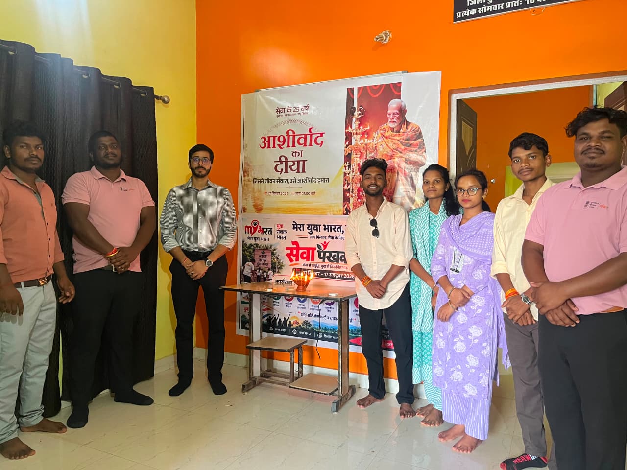 ‘आशीर्वाद का दीया’ के साथ जशपुर में शुरू हुआ सेवा पखवाड़ा