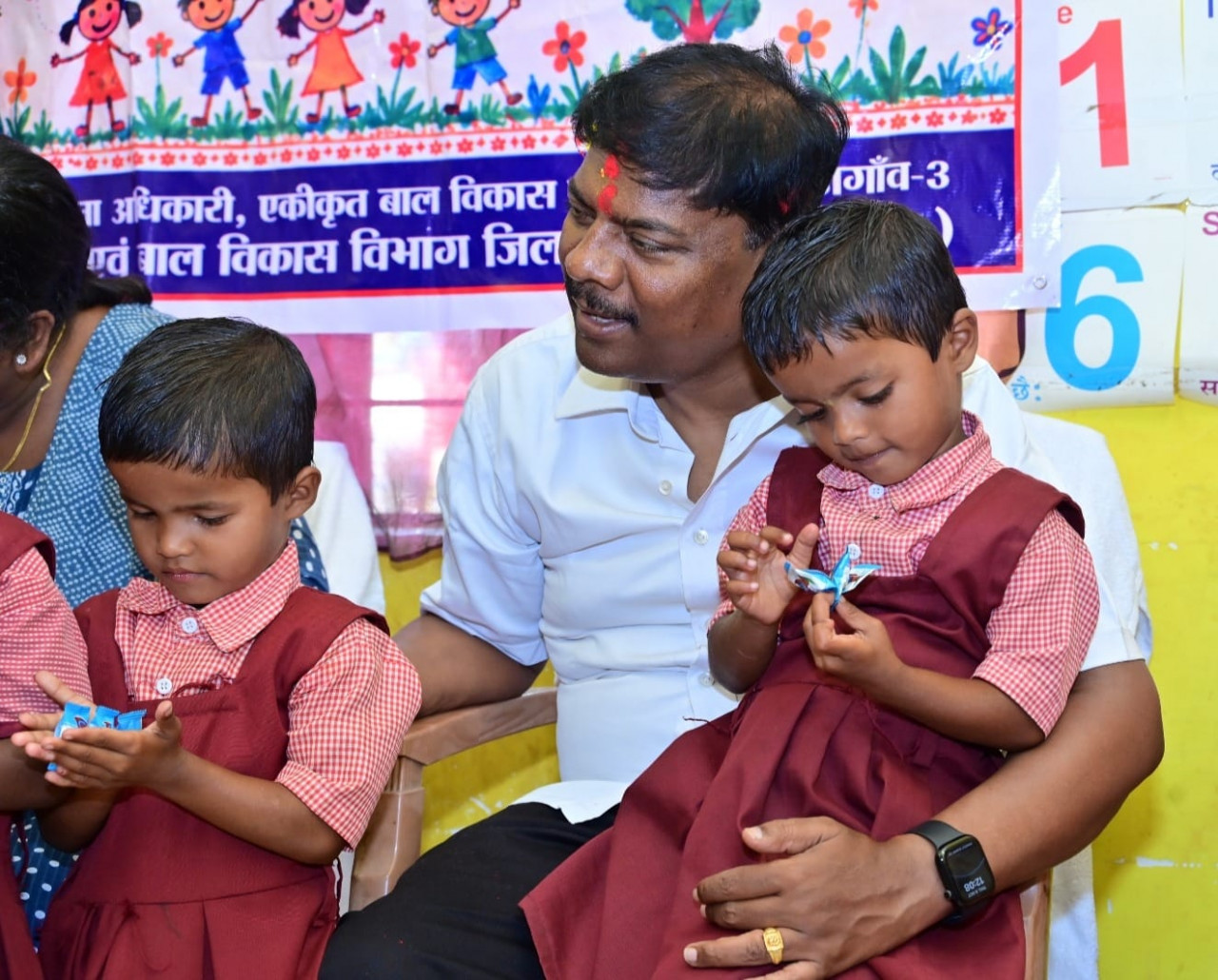 ’बच्चों और गर्भवती महिलाओं के पोषण पर दें विशेष ध्यान- वन मंत्री श्री केदार कश्यप’