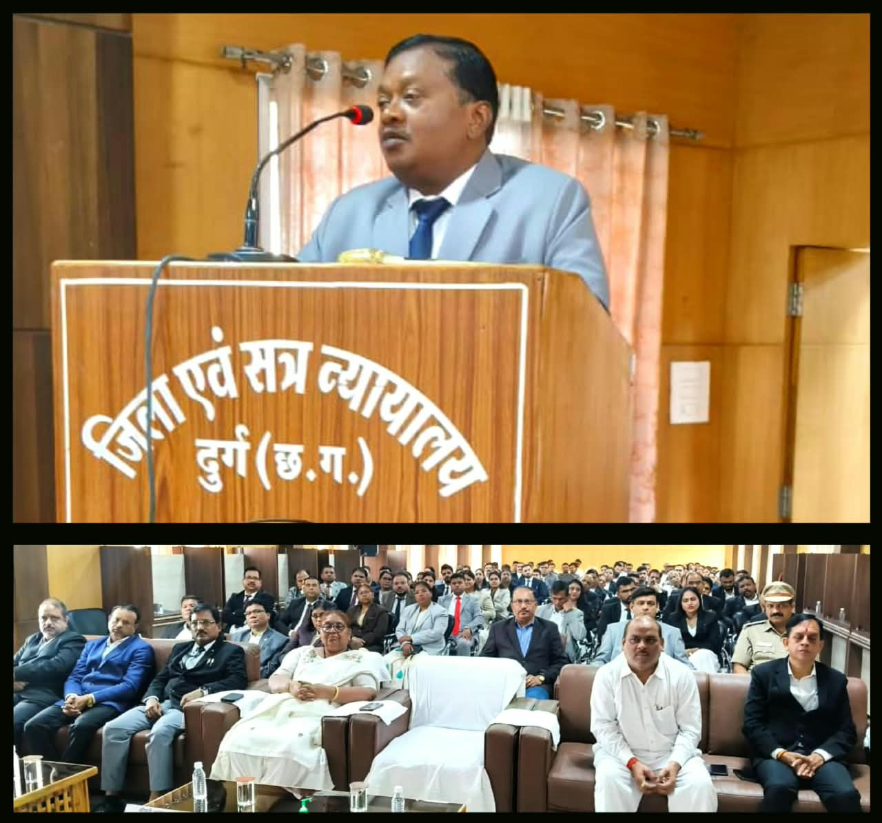 तकनीक से सुगम न्याय, विधि से सुनिश्चित निष्पक्षता: दुर्ग जिला न्यायालय में ‘न्याय श्रुति नियम, 2025’ पर विधिक संगोष्ठी एवं डिजिटल साक्ष्य प्रदर्शनी आयोजित