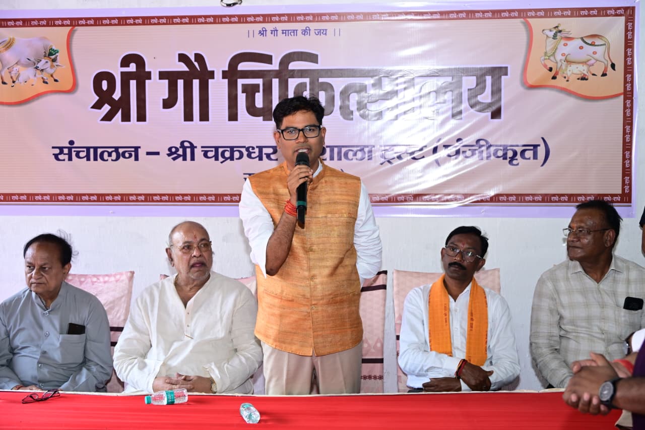 गौ सेवा ही सबसे बड़ी सेवा: वित्त मंत्री श्री ओ.पी. चौधरी