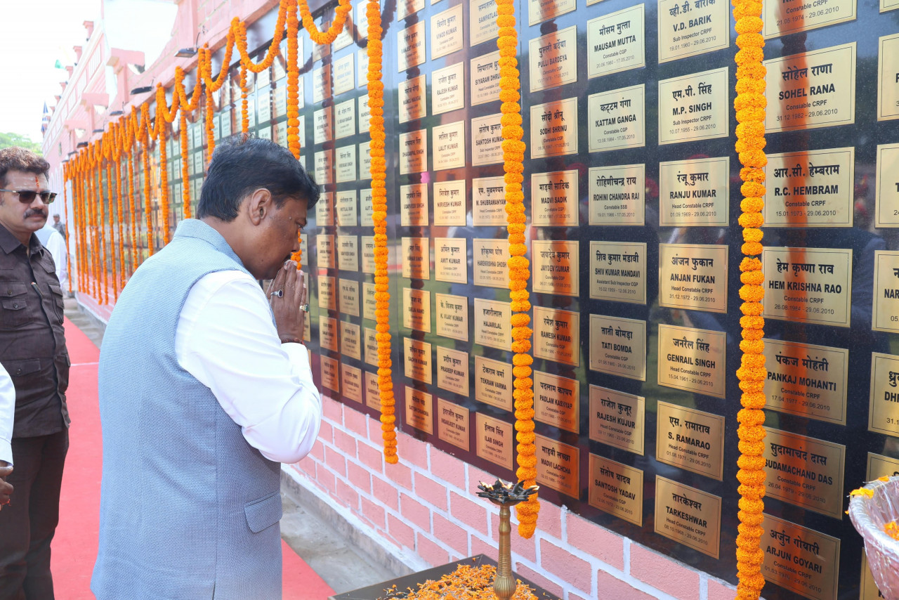 वीर जवानों के शहादत ने छत्तीसगढ़ में लौटाई शांति-मंत्री श्री केदार कश्यप