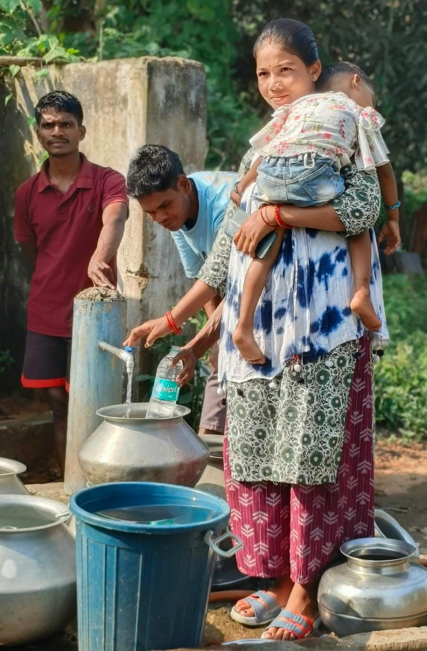 अबूझमाड़ के मुहाने पर जलापूर्ति की नई मिसाल