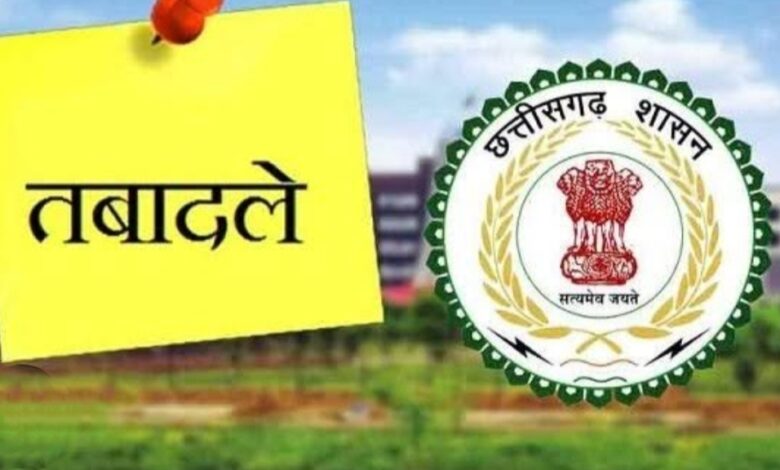 पीडब्लूडी में 164 सहायक अभियंताओं सहित कुल 265 अधिकारियों-कर्मचारियों के तबादले